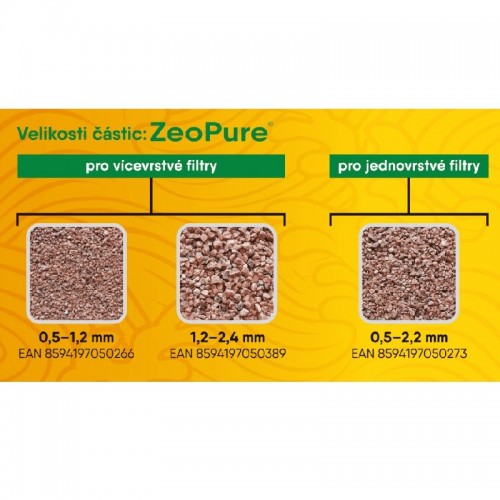 ZeoPure australský zeolit pro filtrace 15 kg