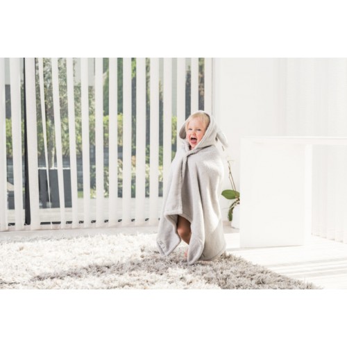 Luin Living dětský ručník 0 - 5 let 100% bavlna pearl grey
