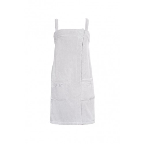 Luin Living SPA ručník s ramínky velikost L/XL 100% bavlna Pearl Grey
