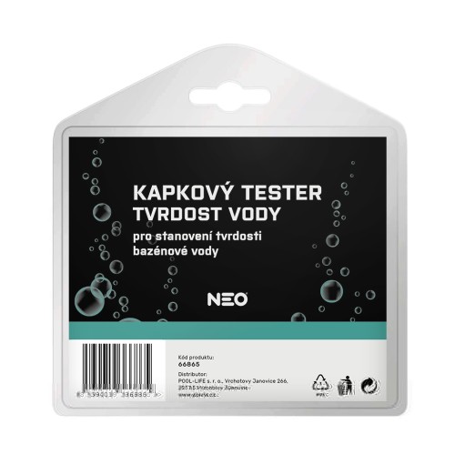 NEO kapkový tester tvrdost vody