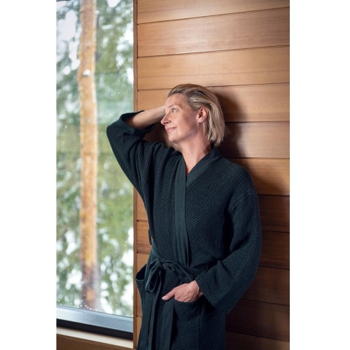 Rento saunový župan Kenno XXL tmavě zelený